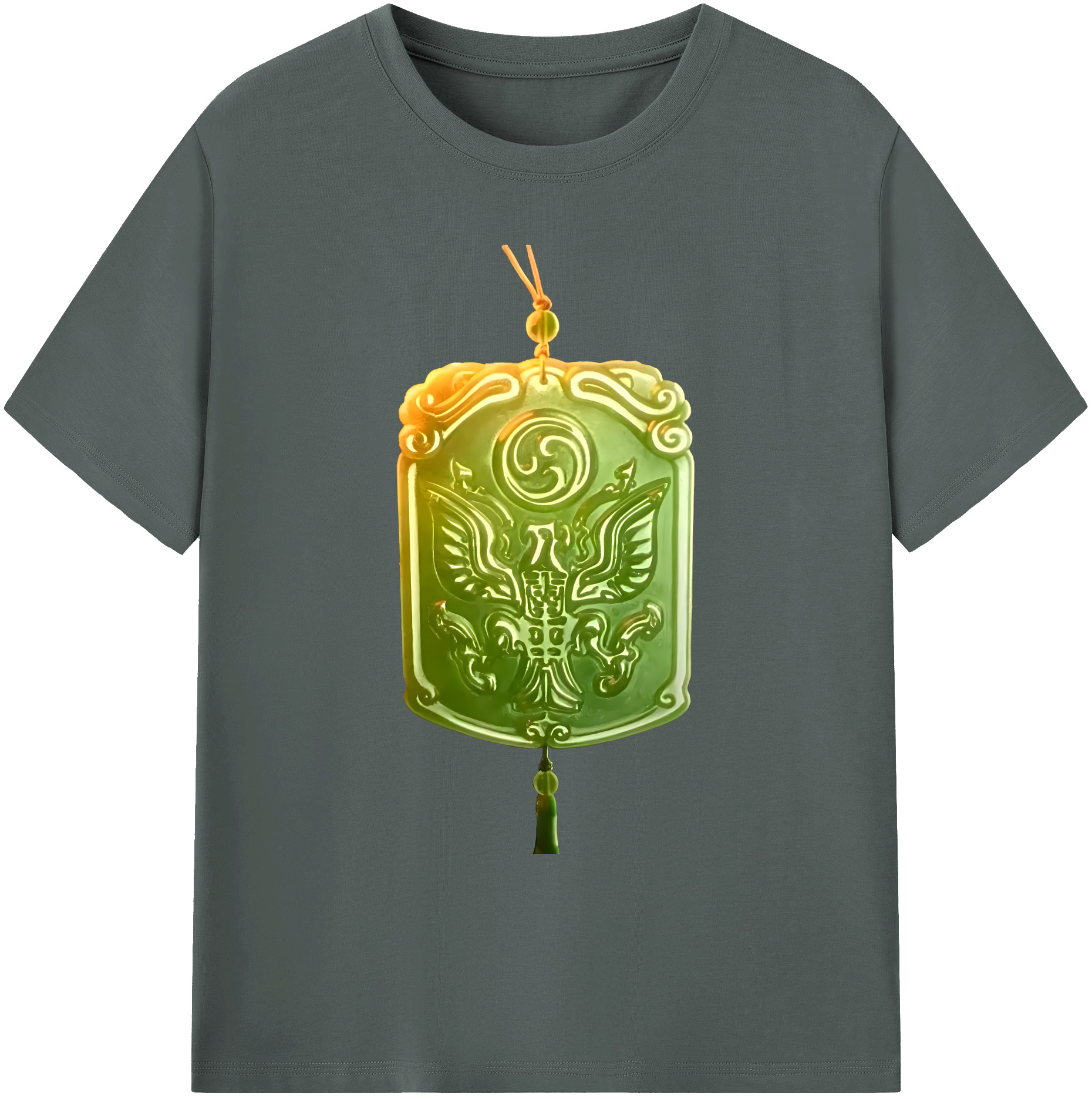 （画像用） Ne Zha 2 ナタ 魔童の大暴れ 綿100％ メンズ半袖Tシャツ｜肌触りやわらか＆通気性